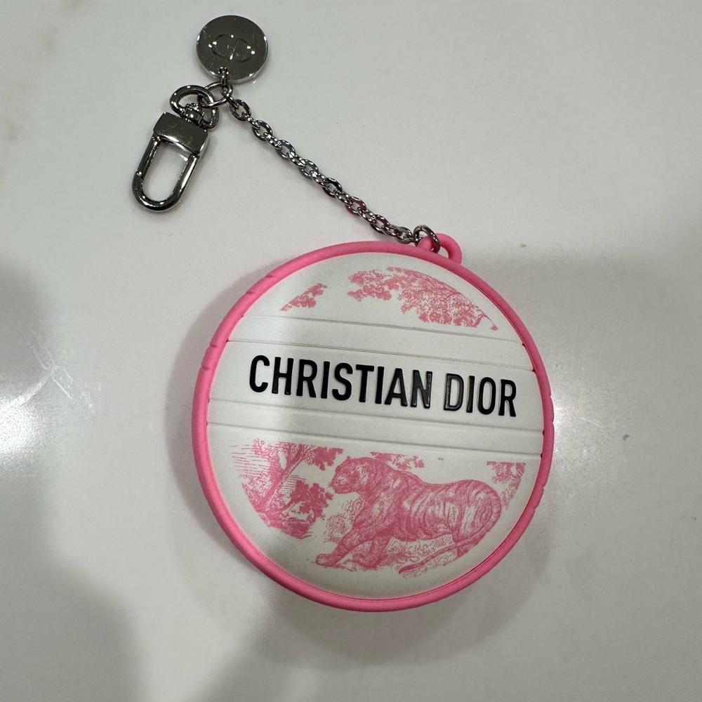 Dior Pink and White lotion case